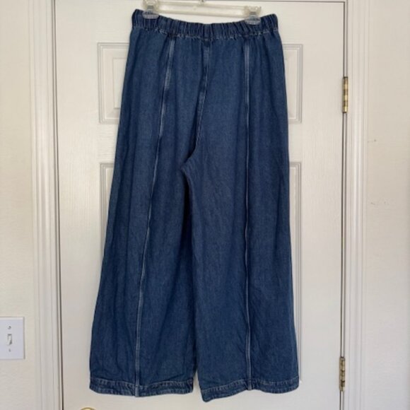 COS Denim Wide-Leg Trousers - Picture 3 of 5